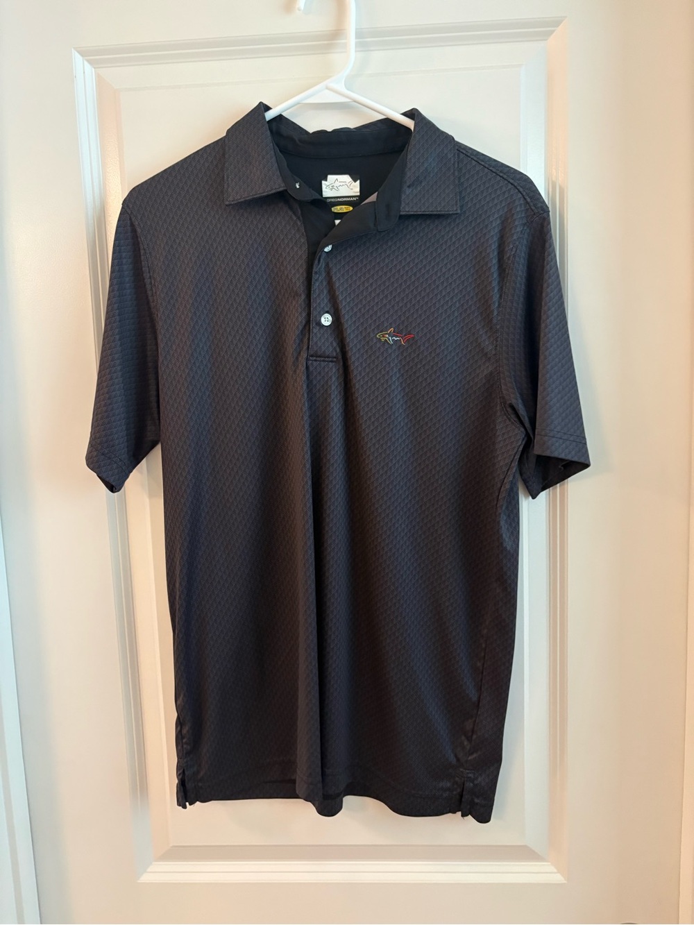 Greg Norman Collection Men's Polo Shirt - Charcoal